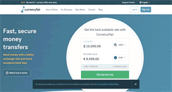 Desktop Screenshot of currencyfair.com