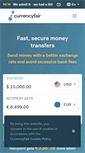 Mobile Screenshot of currencyfair.com